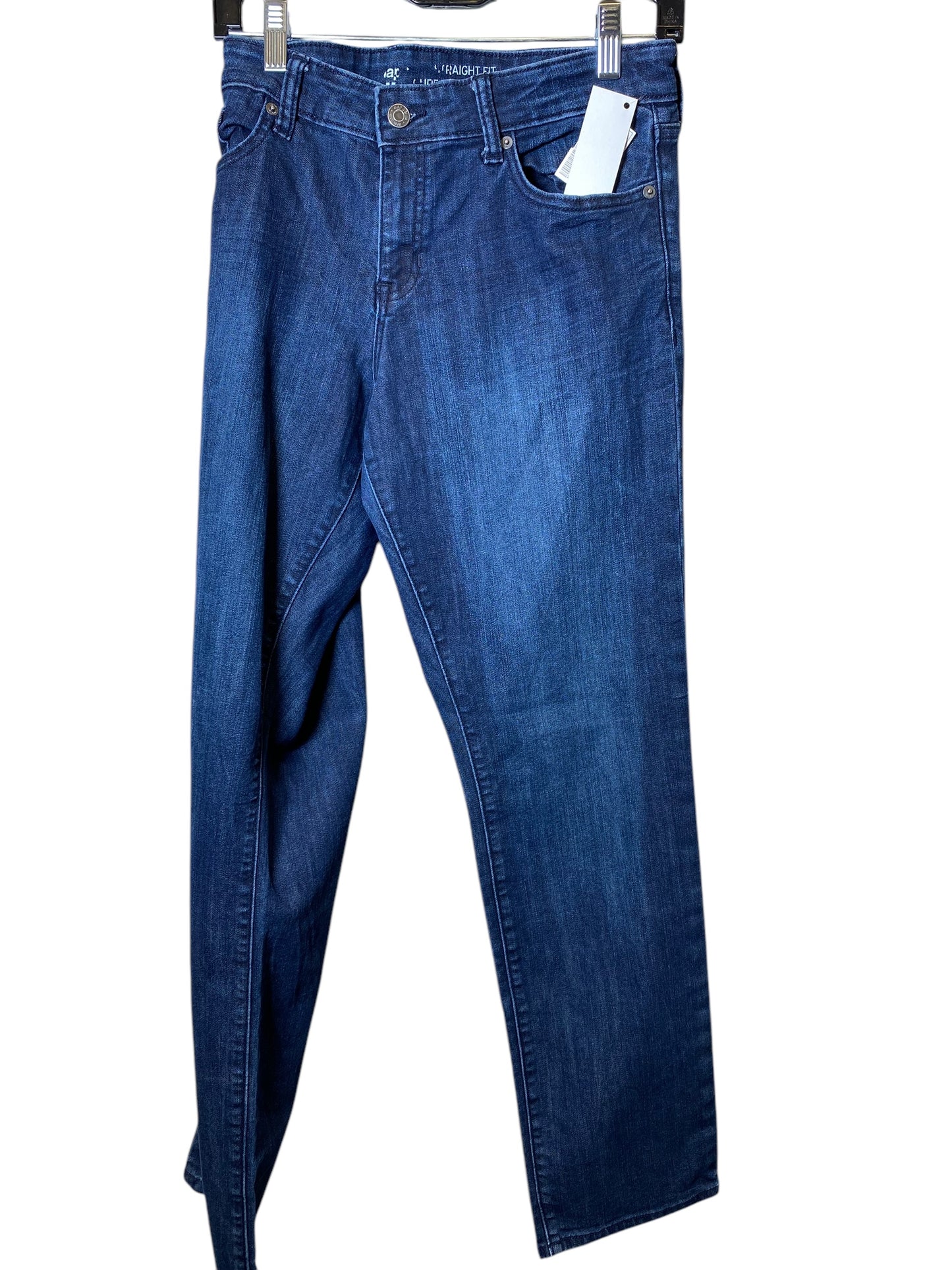 Jeans Straight By Gap In Blue, Size: 12