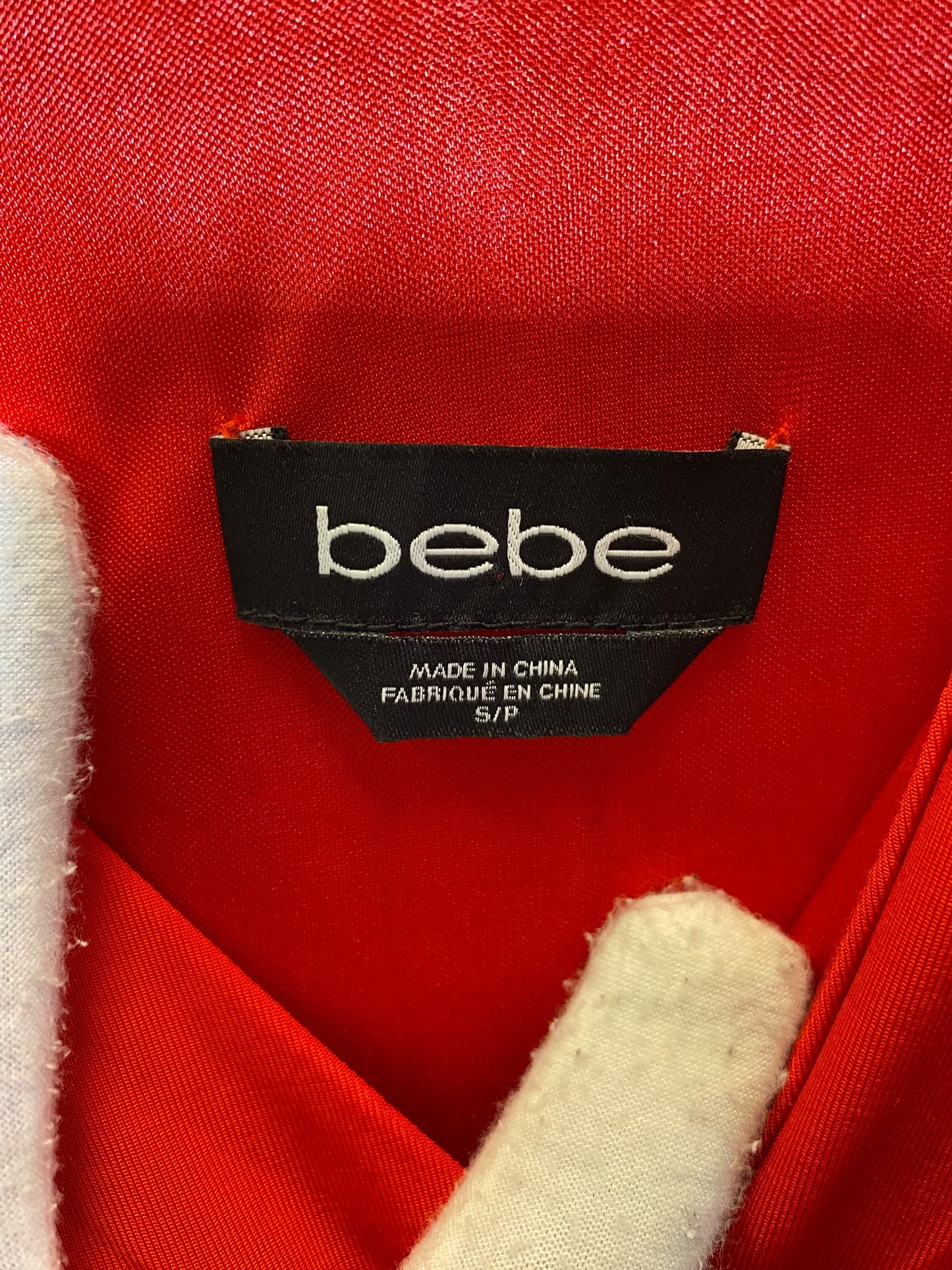 Dress Casual Short By Bebe In Red, Size: S