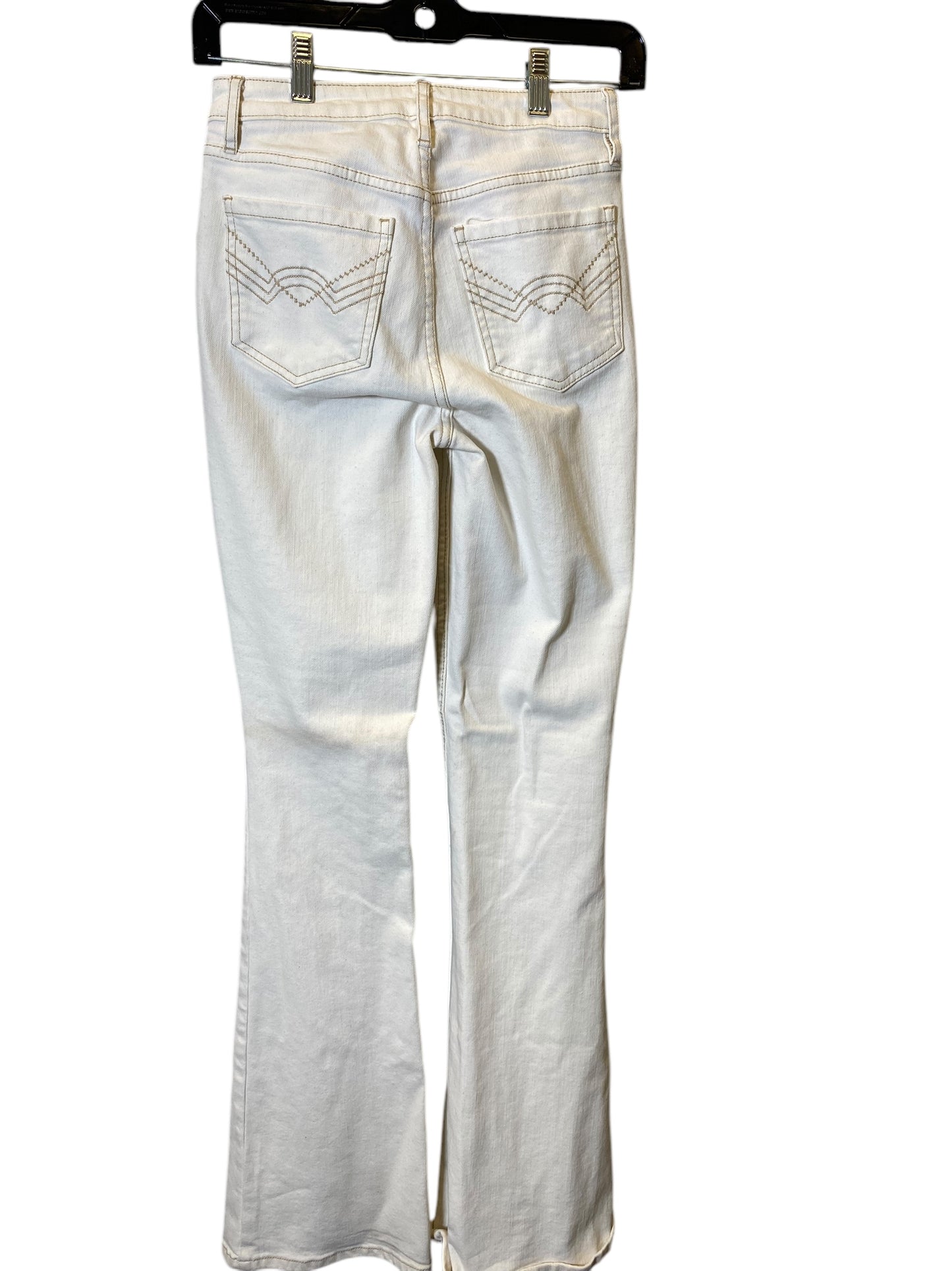 Jeans Wide Leg By Cmc In Cream, Size: 0