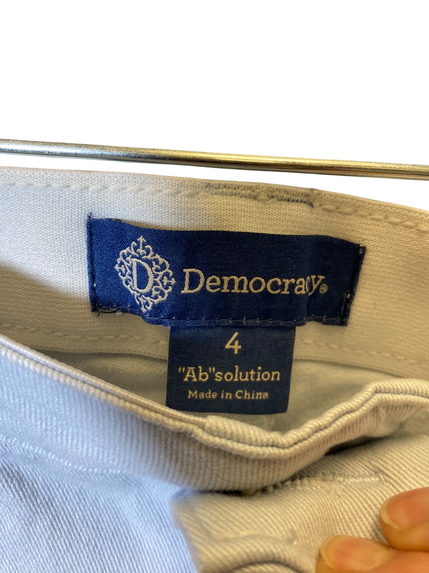 Jeans Straight By Democracy In Blue, Size: 4