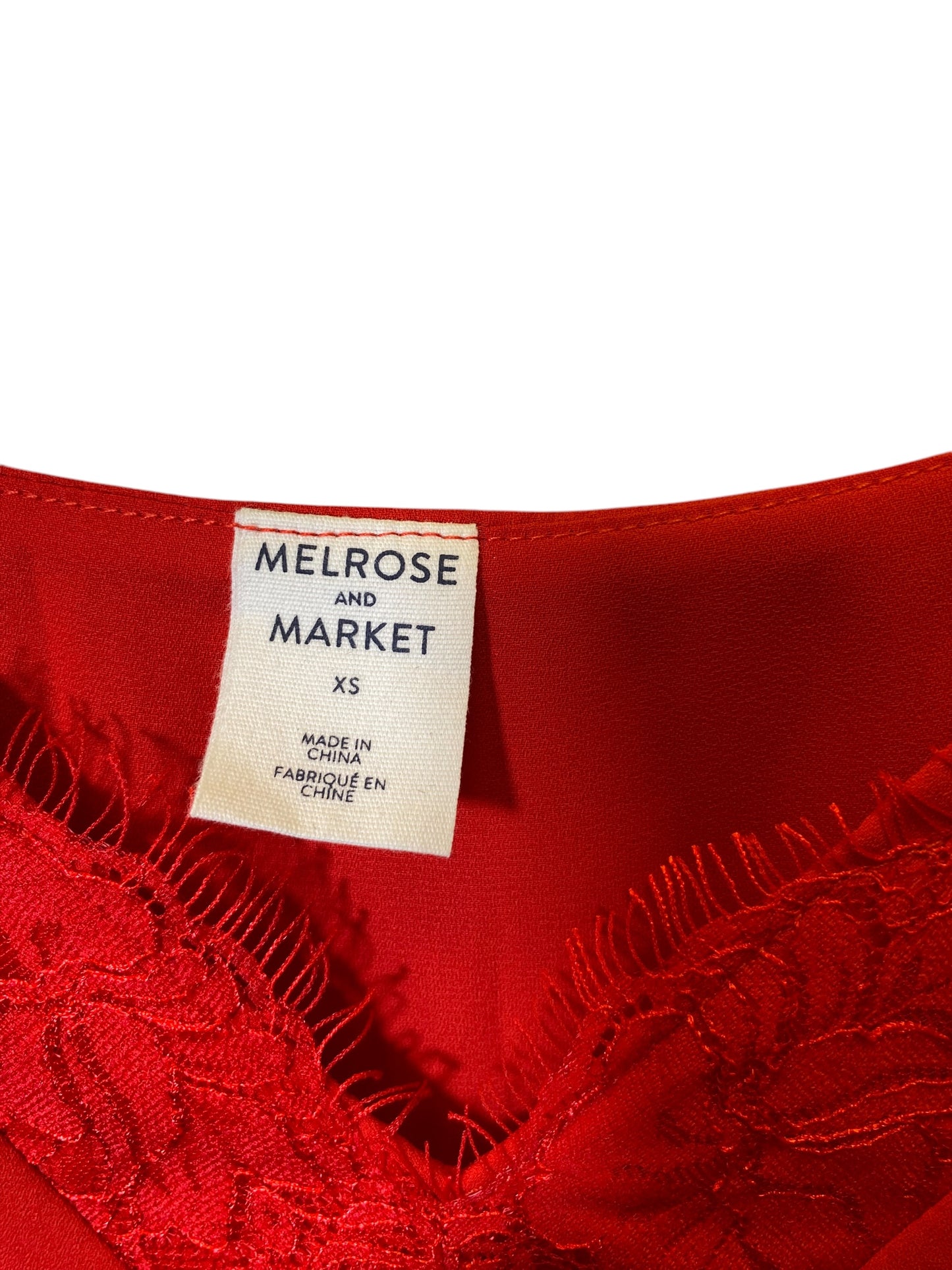 Tank Top By Melrose And Market In Red, Size: Xs