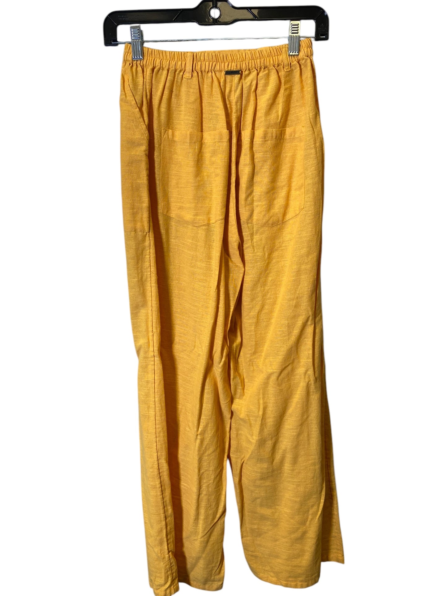 Pants Lounge By Billabong In Yellow, Size: S