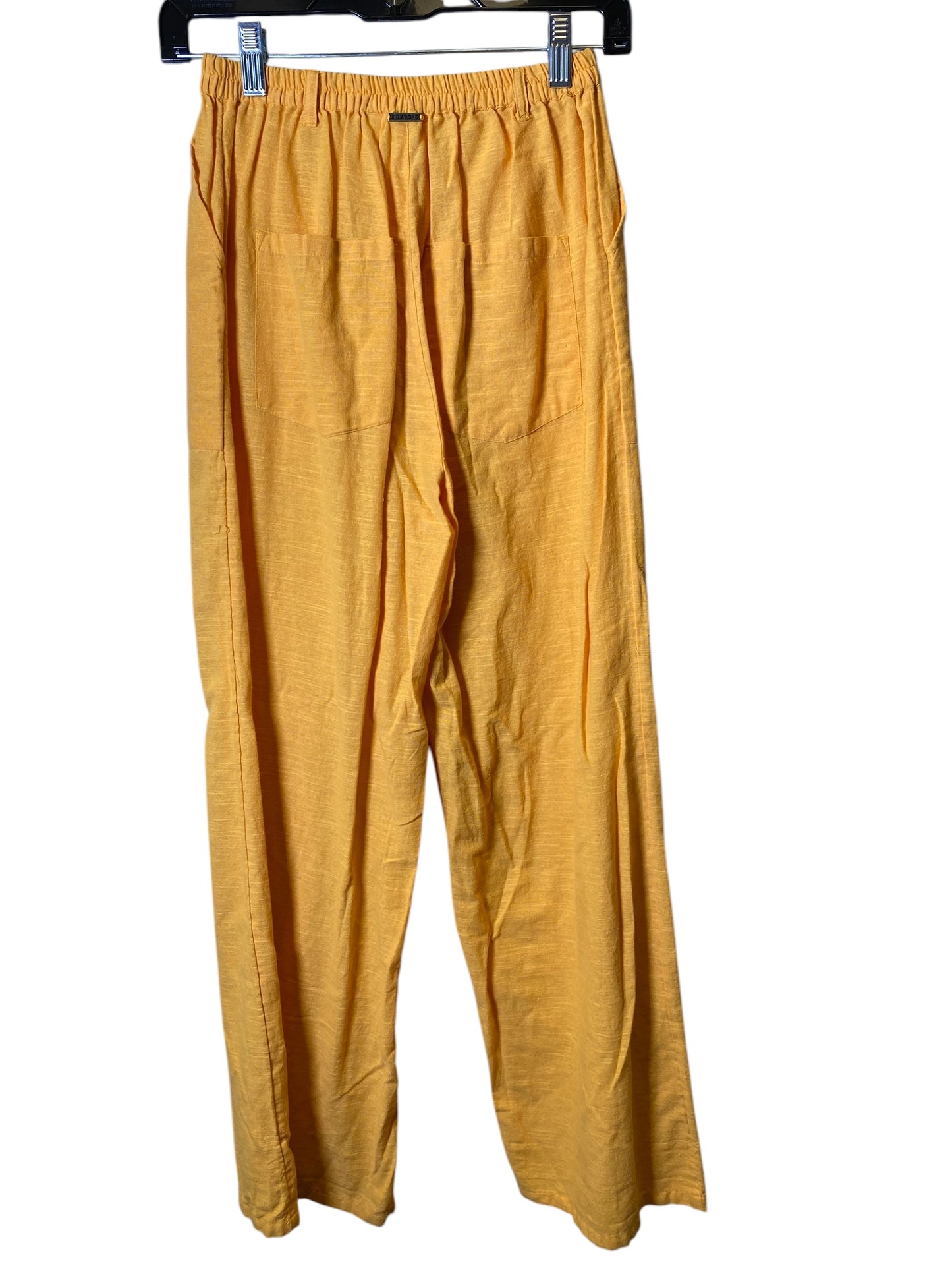 Pants Lounge By Billabong In Yellow, Size: S