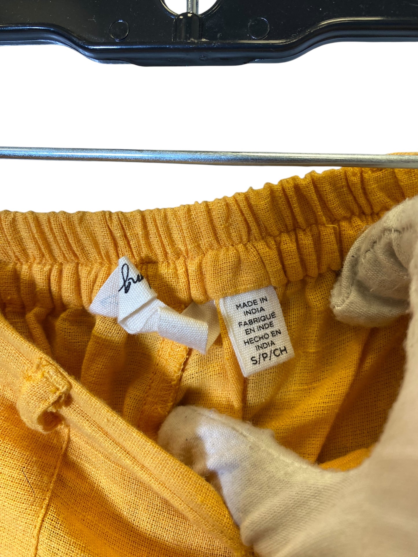 Pants Lounge By Billabong In Yellow, Size: S