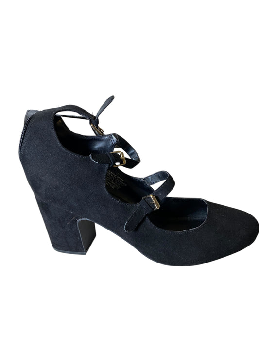 Shoes Heels Block By A New Day In Black, Size: 11