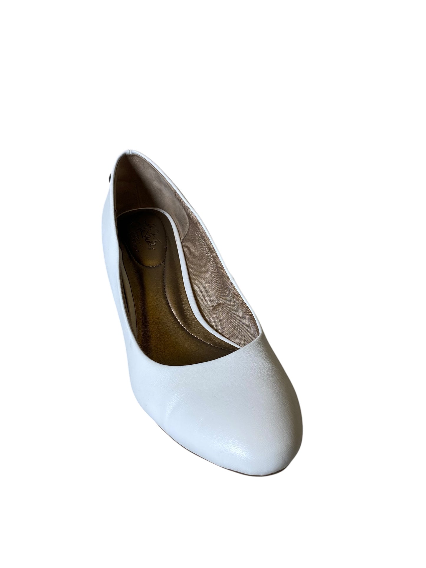 Shoes Heels Kitten By Life Stride In White, Size: 12