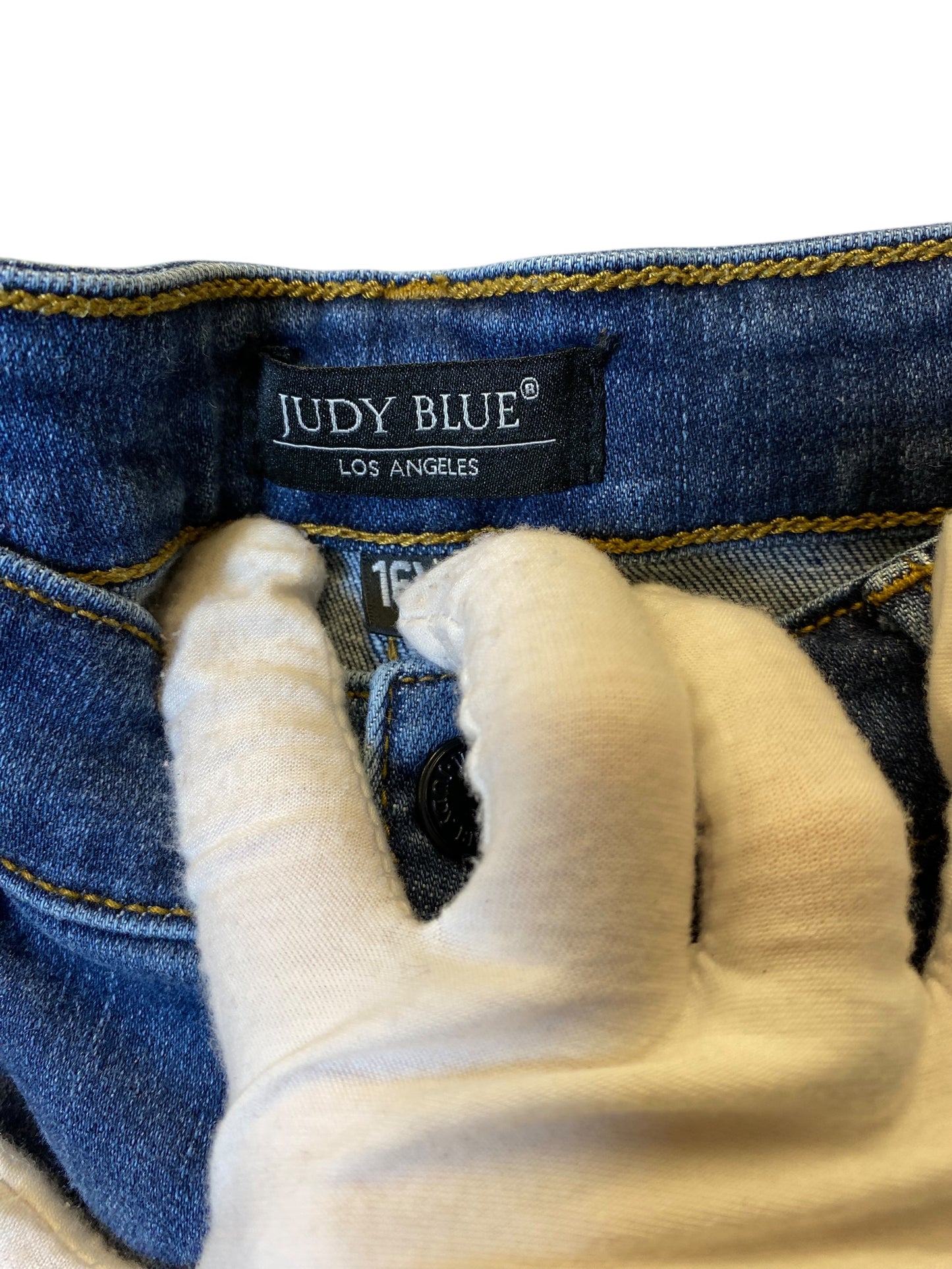 Jeans Boot Cut By Judy Blue In Blue, Size: 16