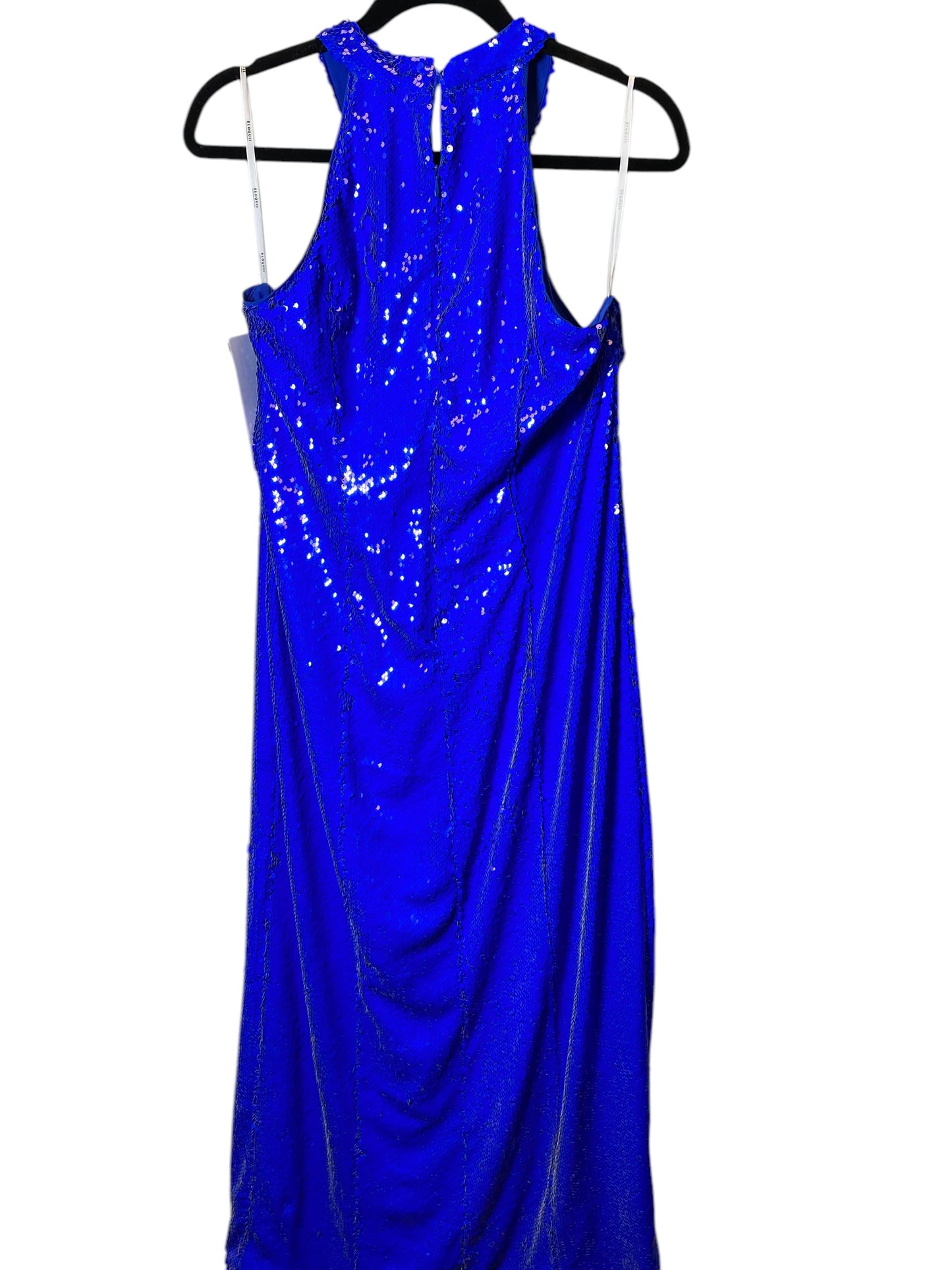 Dress Party Long By Eloquii In Blue, Size: Xl