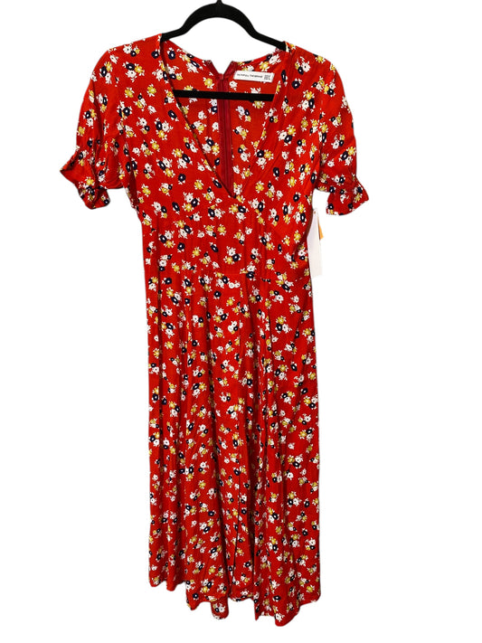 Dress Casual Midi By Faithfull The Brand In Floral Print, Size: Xs