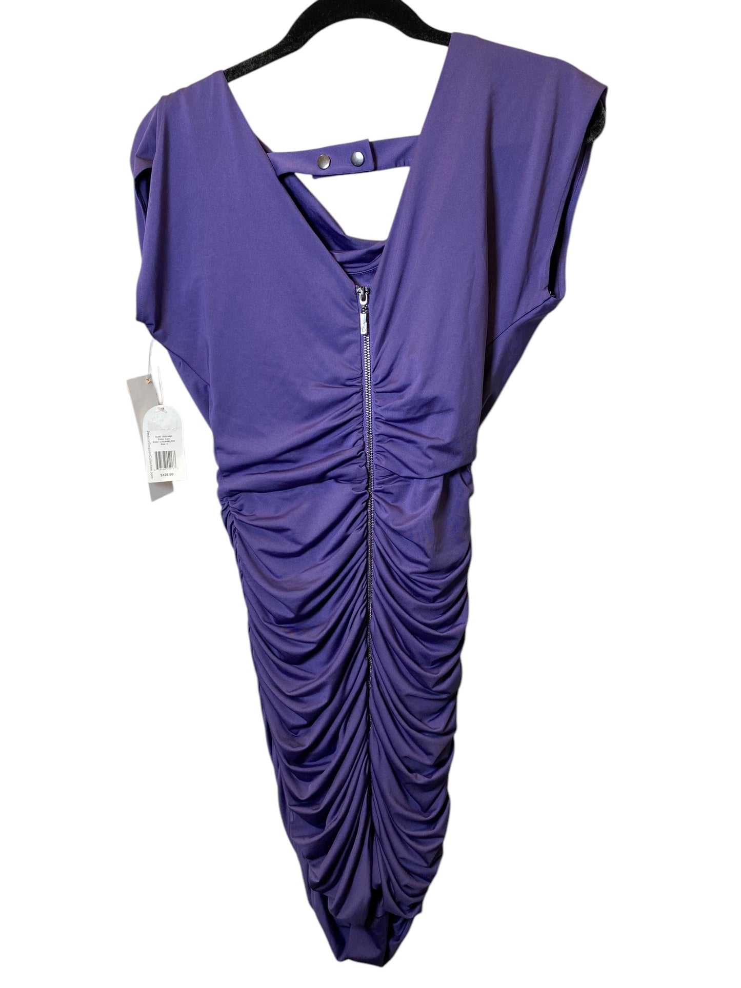 Dress Casual Midi By Jessica Simpson In Purple, Size: Xs