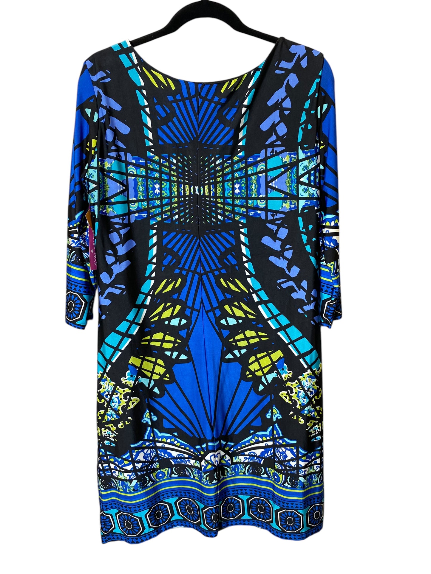 Dress Casual Midi By Ronnie Nicole In Multi-colored, Size: L