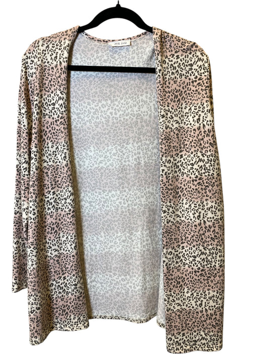 Cardigan By Philosophy In Animal Print, Size: M