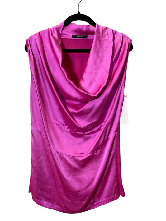 Top Sleeveless By Cmc In Pink, Size: M