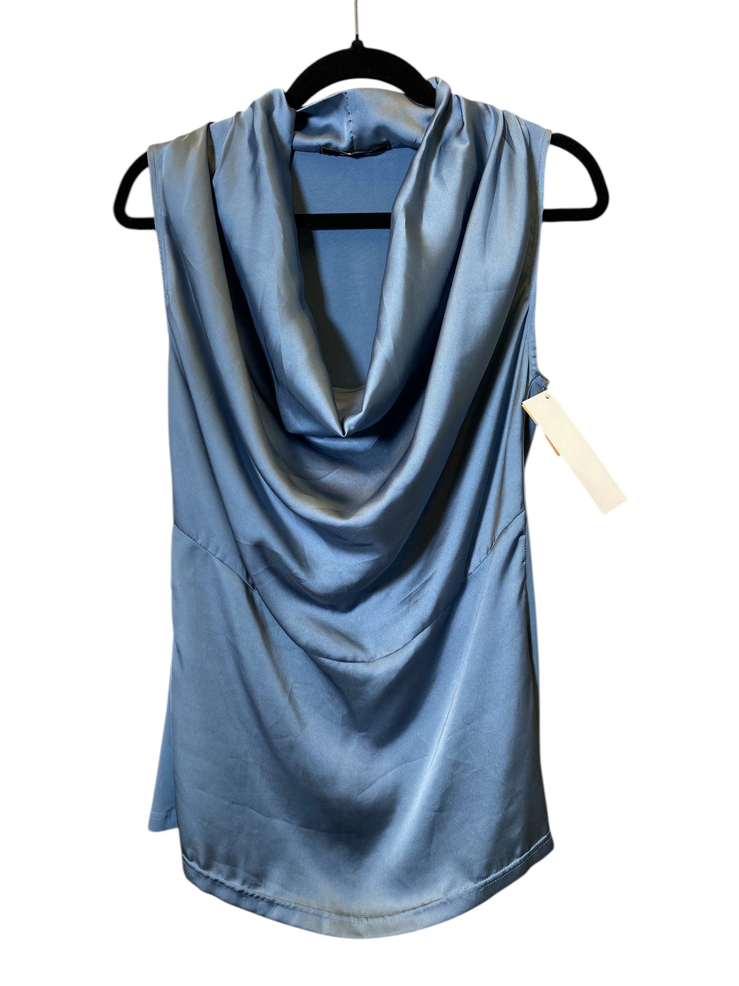 Top Sleeveless By Cmc In Blue, Size: M