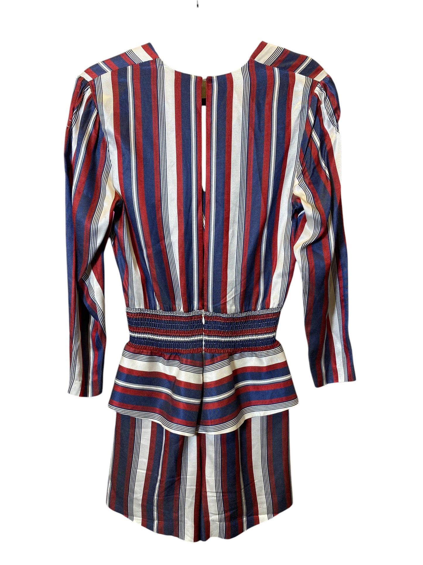 Romper By Cmc In Blue & Red & White, Size: S