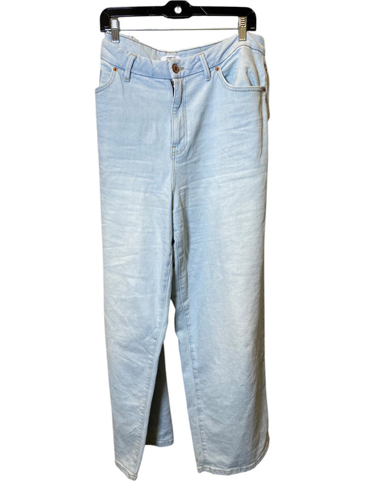 Jeans Straight By Forever 21 In Blue, Size: 18