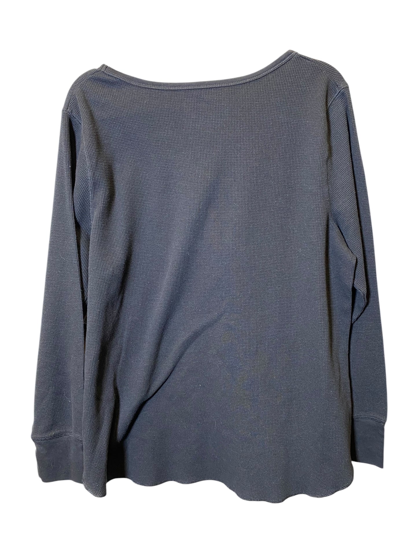 Top Long Sleeve Basic By Old Navy In Black, Size: Xxl