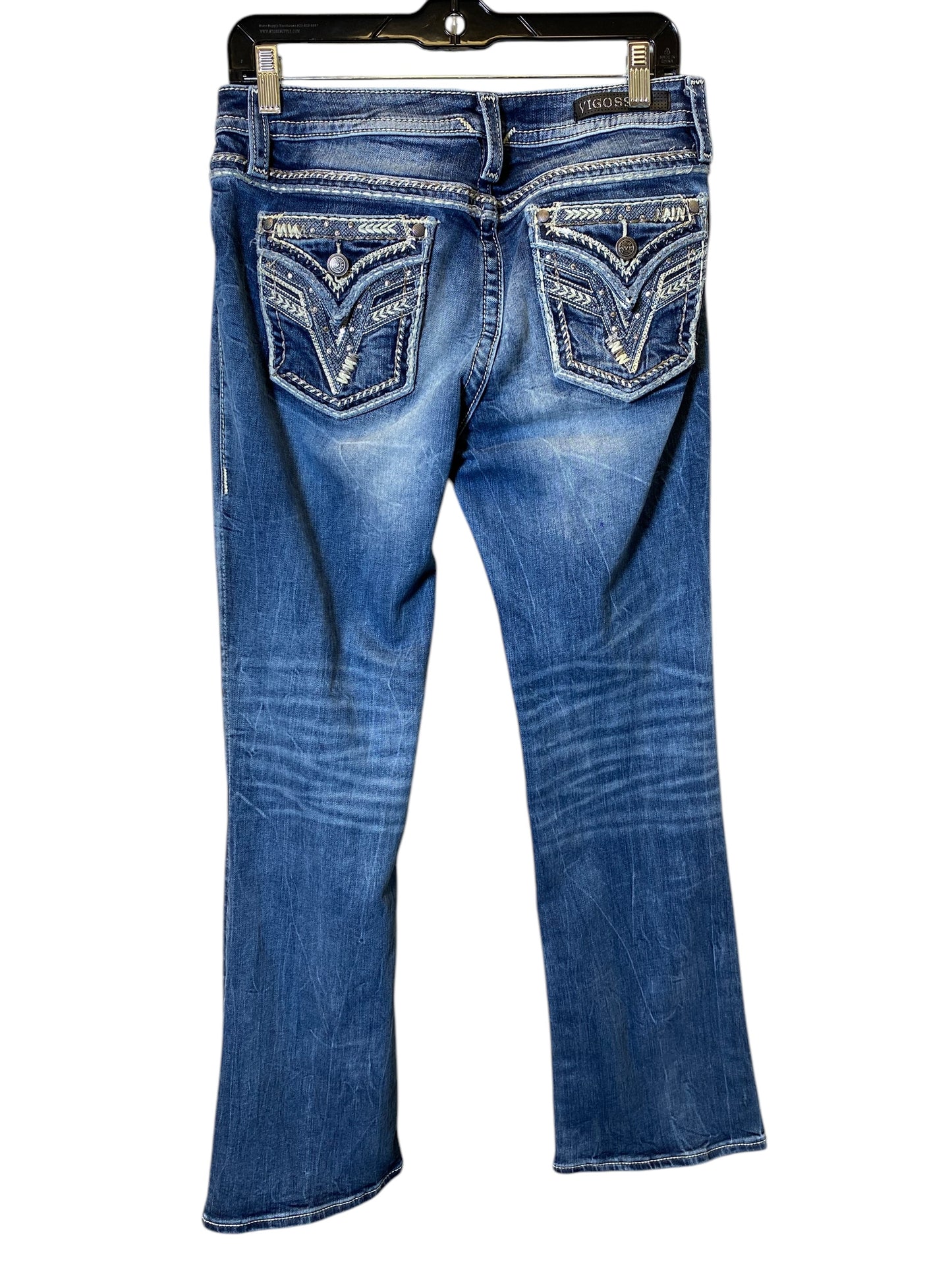 Jeans Boot Cut By Vigoss In Blue, Size: 10