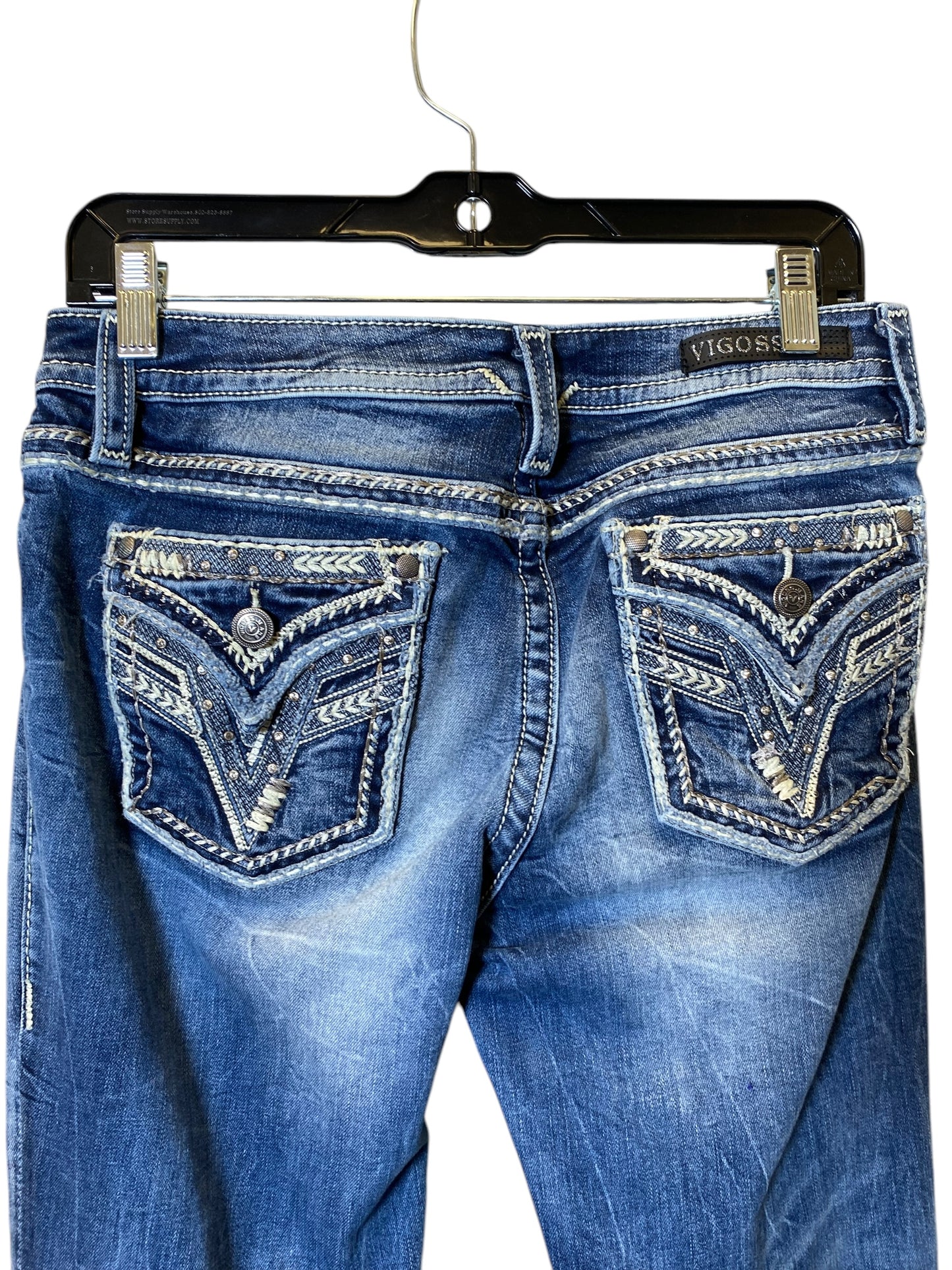 Jeans Boot Cut By Vigoss In Blue, Size: 10