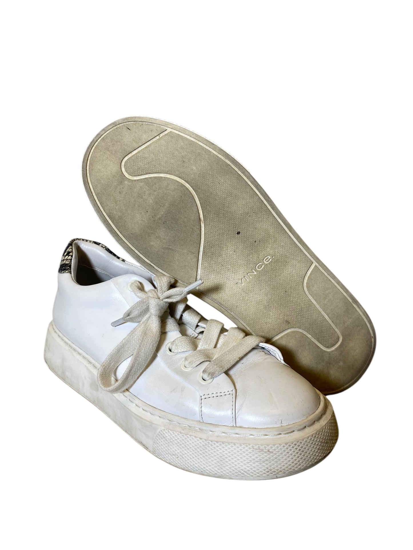 Shoes Athletic By Vince In White, Size: 8