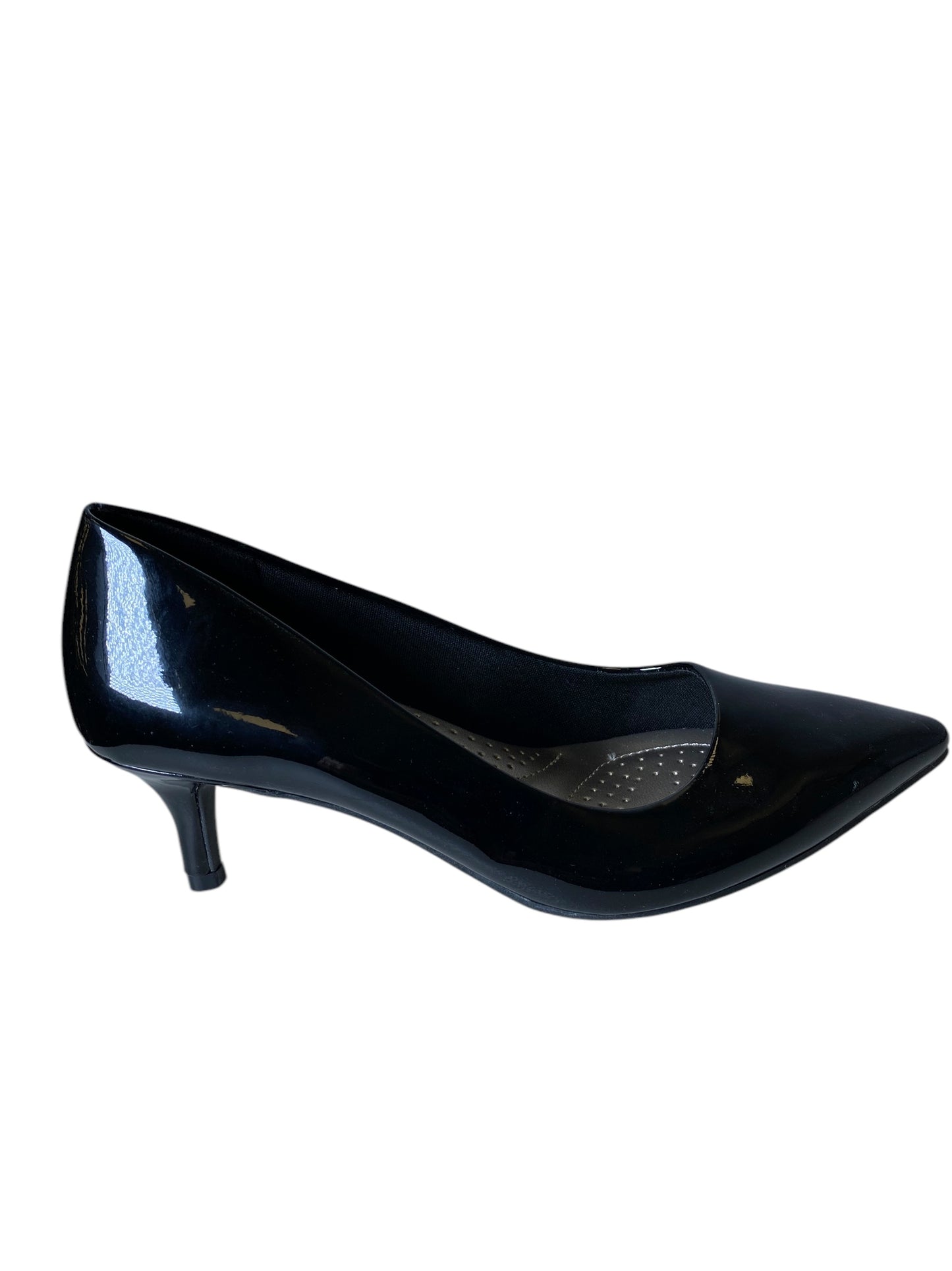 Shoes Heels Kitten By Dexflex In Black, Size: 5.5