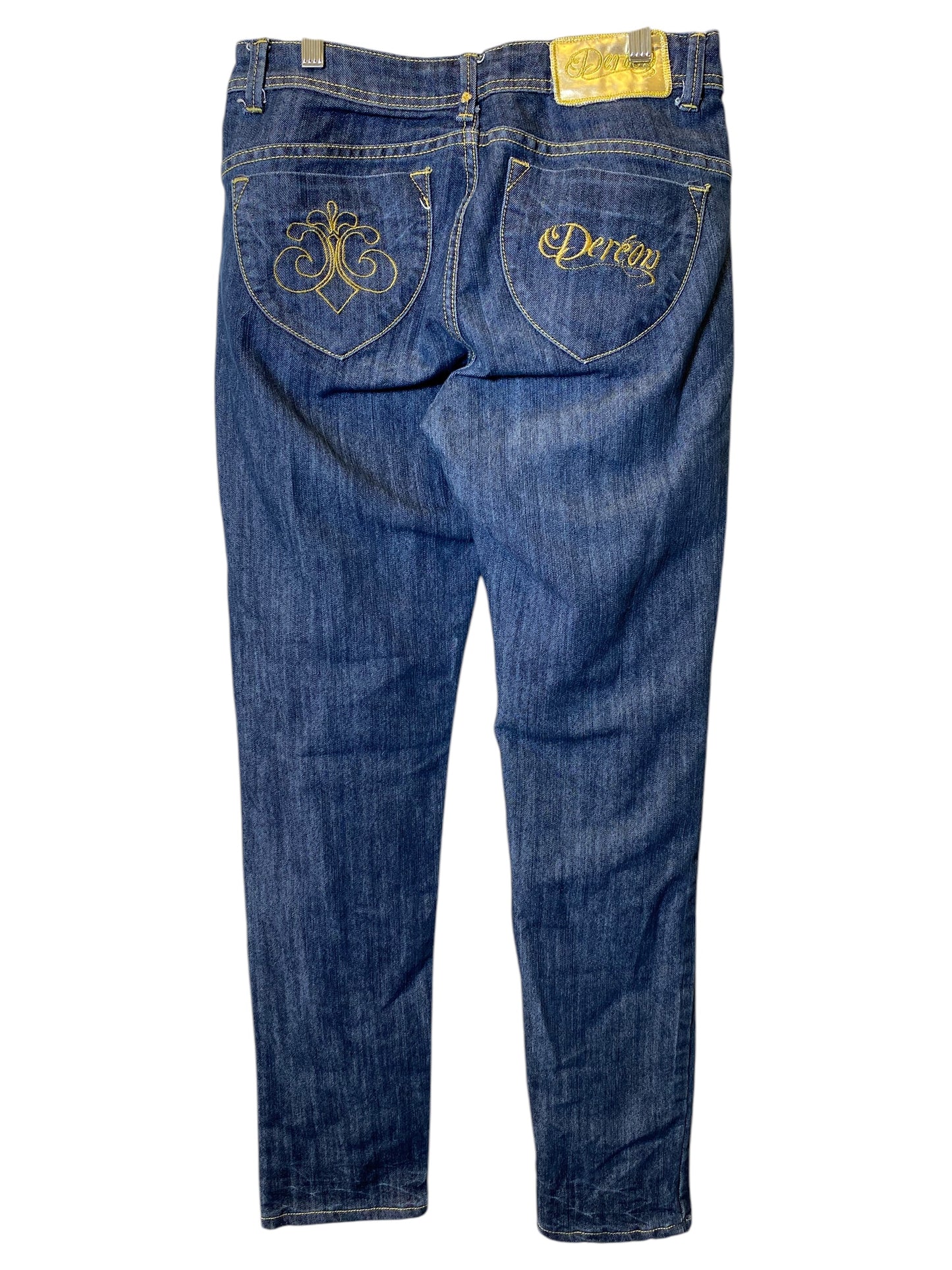 Jeans Straight By Dereon In Blue, Size: 10