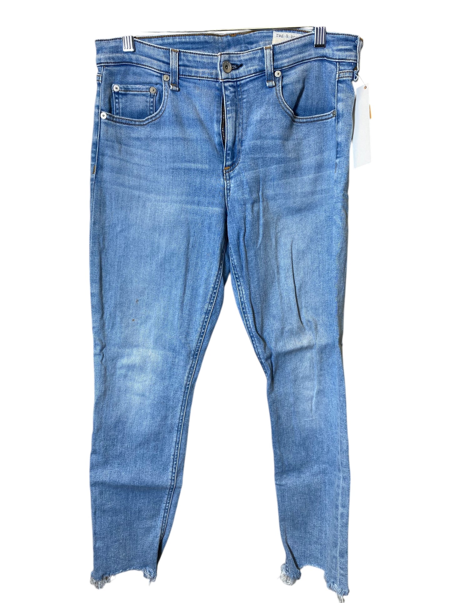 Jeans Skinny By Rag & Bones Jeans In Blue, Size: 10