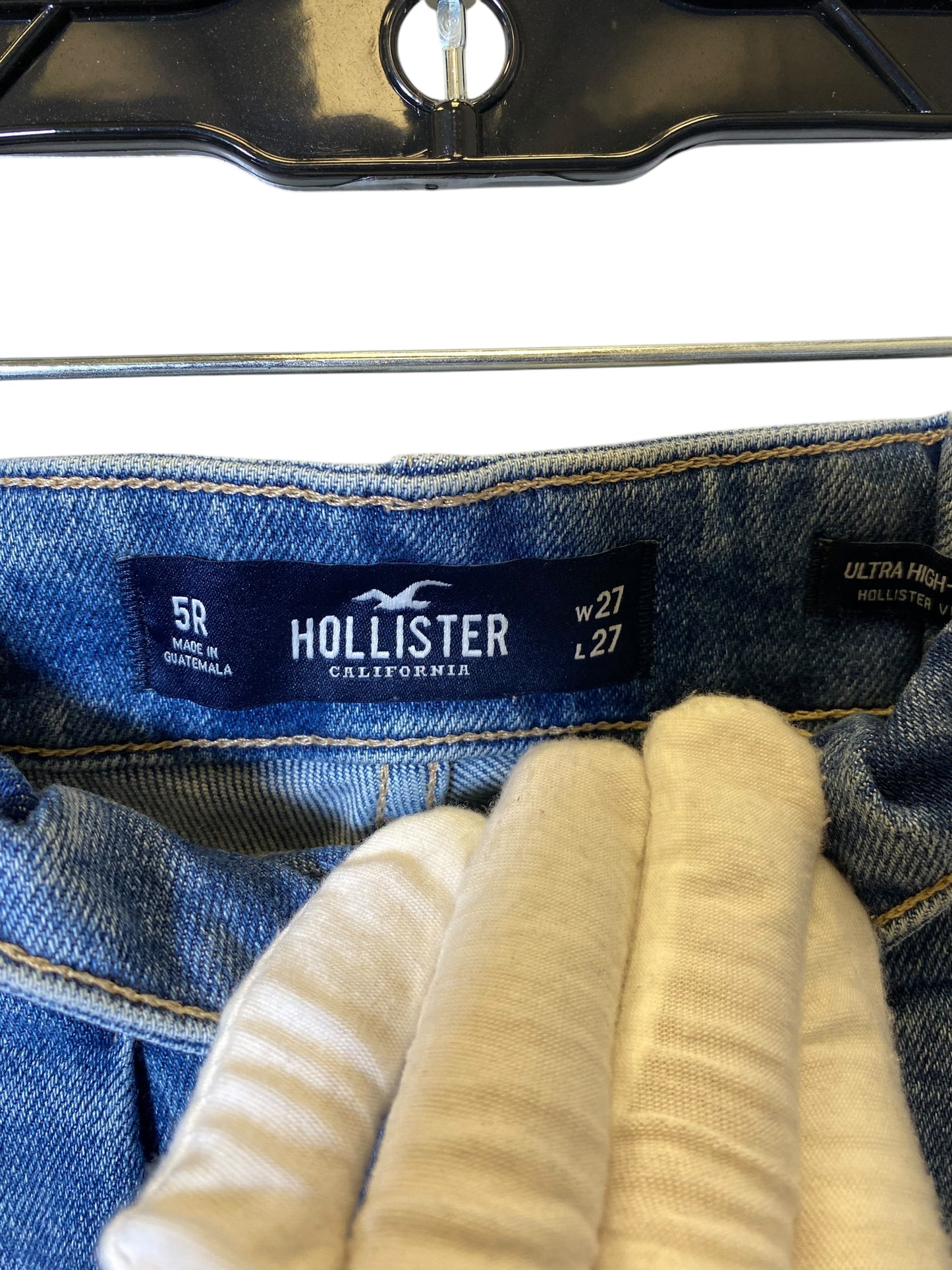 Jeans Straight By Hollister In Blue, Size: 4