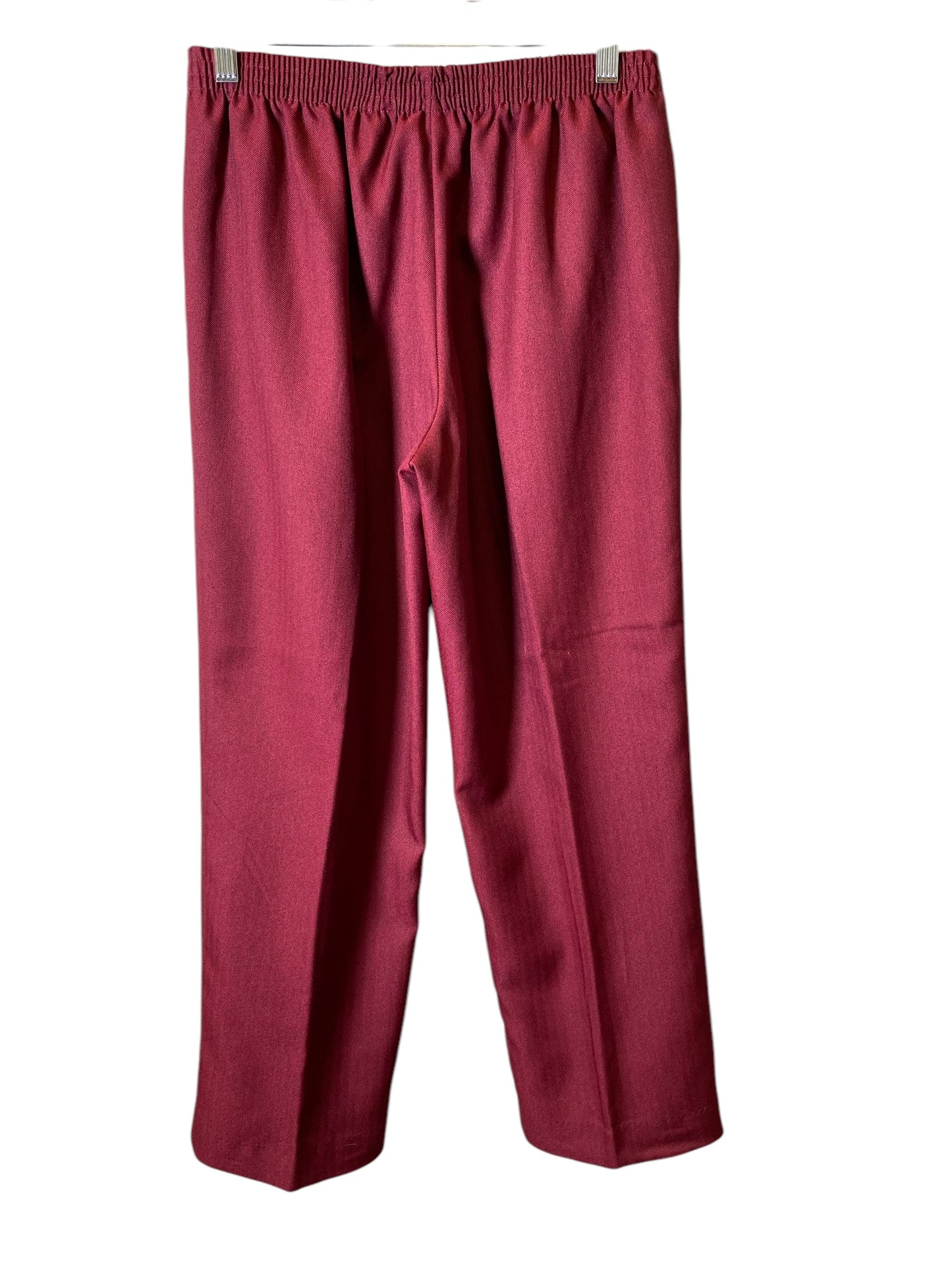 Pants Cropped By Alfred Dunner In Red, Size: 8