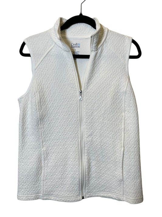 Vest Other By Croft And Barrow In White, Size: S