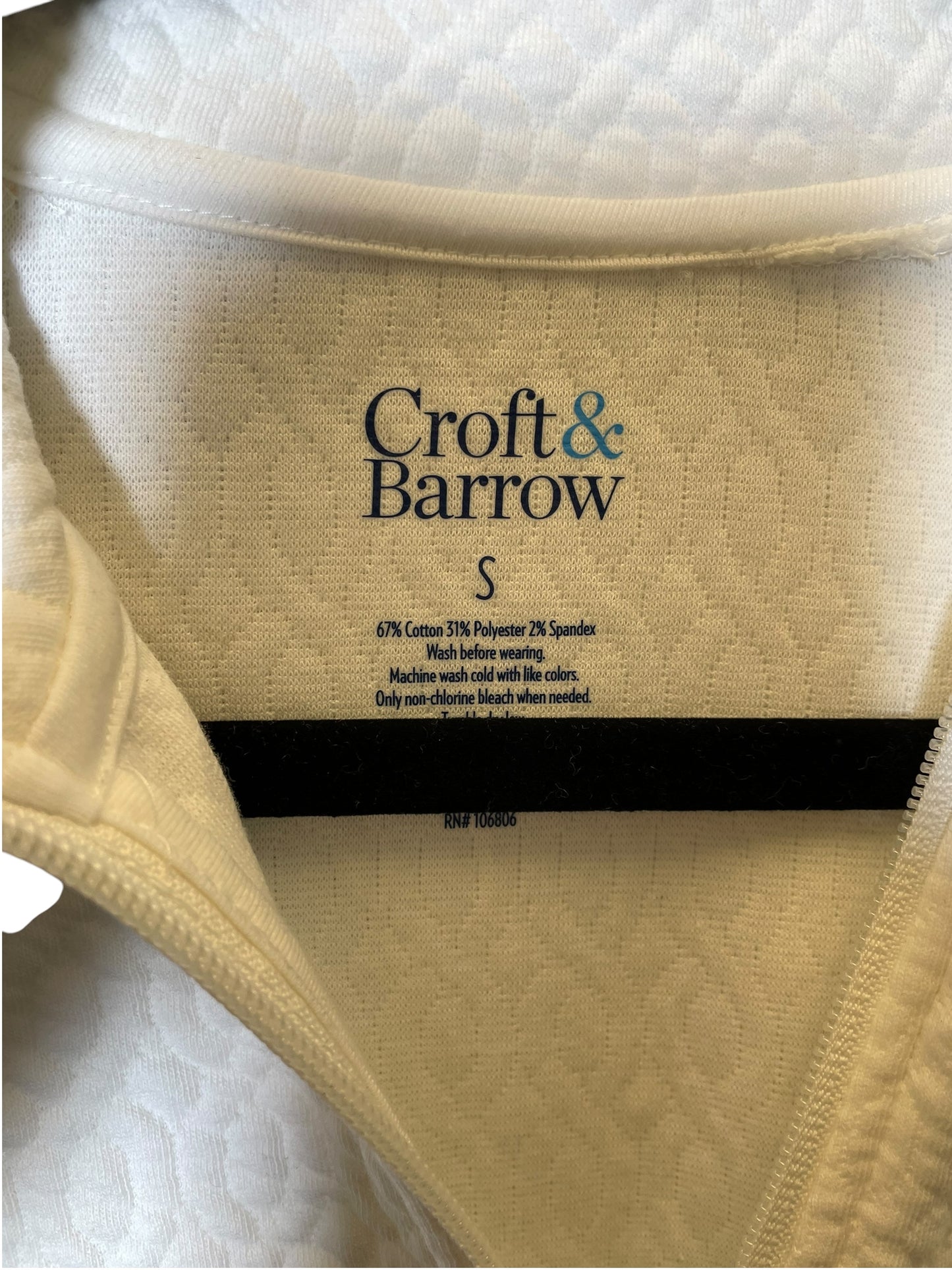 Vest Other By Croft And Barrow In White, Size: S