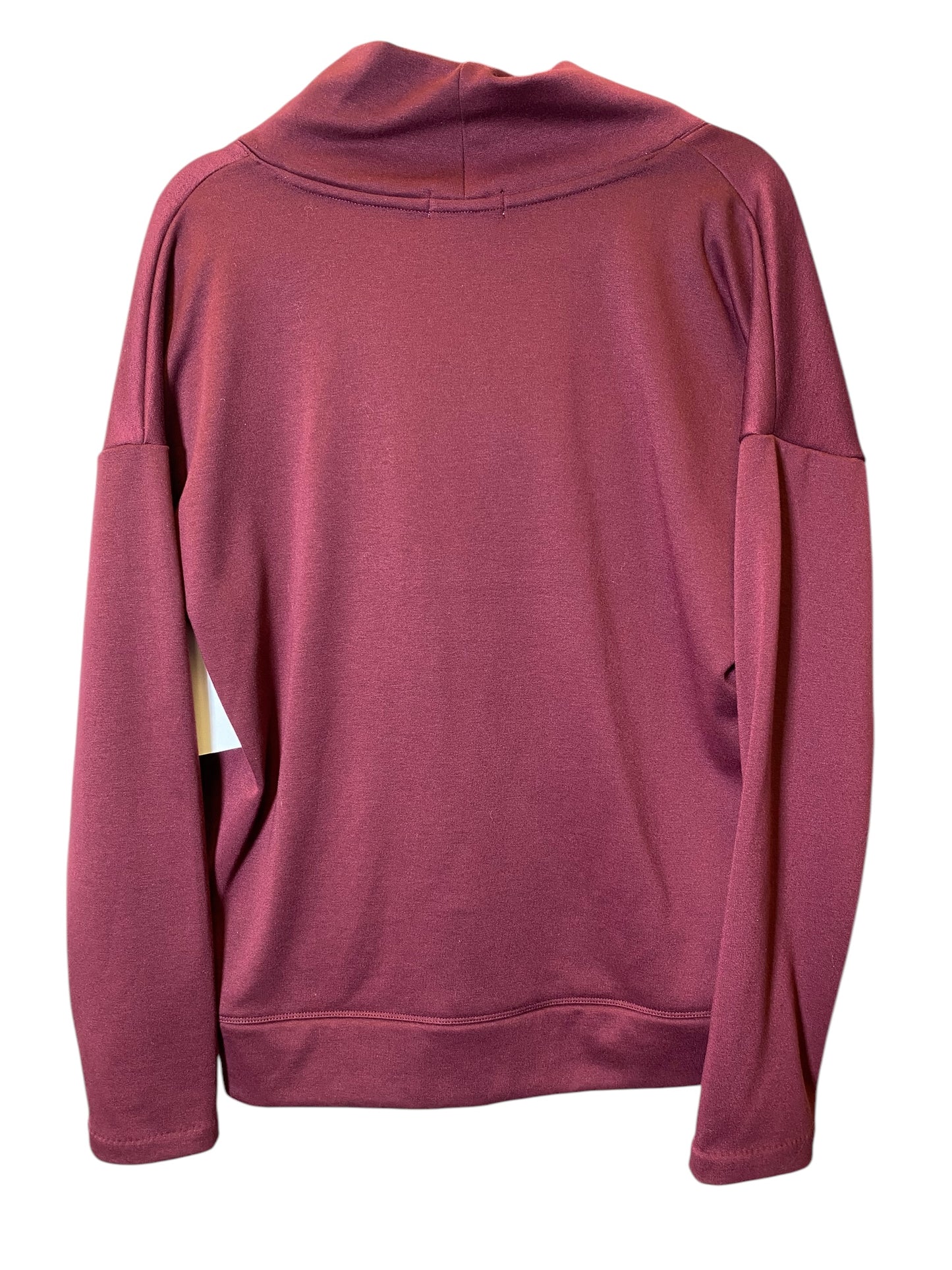 Sweatshirt Crewneck By Cmc In Maroon, Size: M