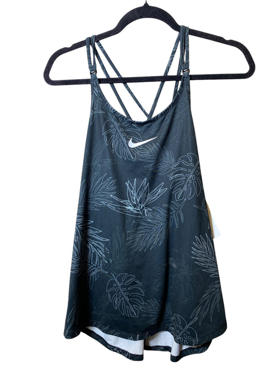 Athletic Tank Top By Nike In Grey, Size: L