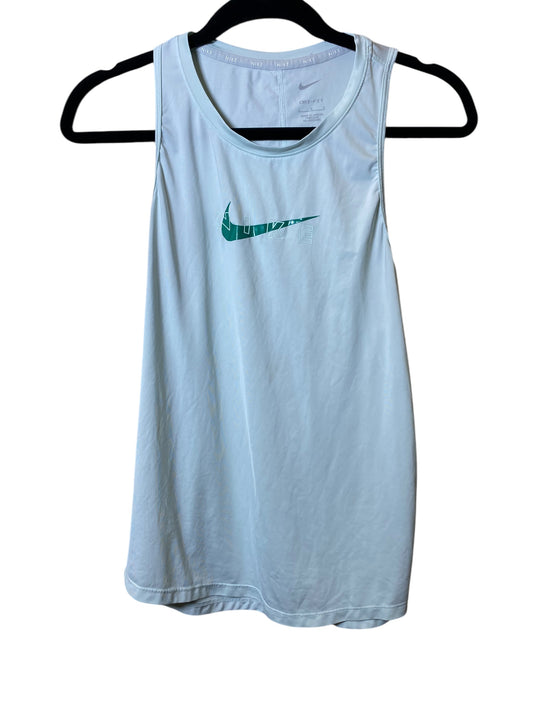 Athletic Tank Top By Nike In Green, Size: L