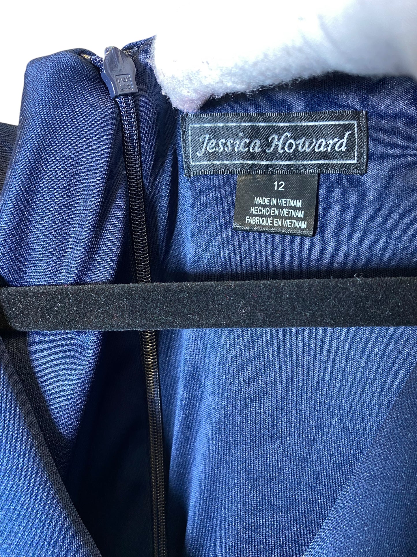 Dress Work By Jessica Howard In Navy, Size: L