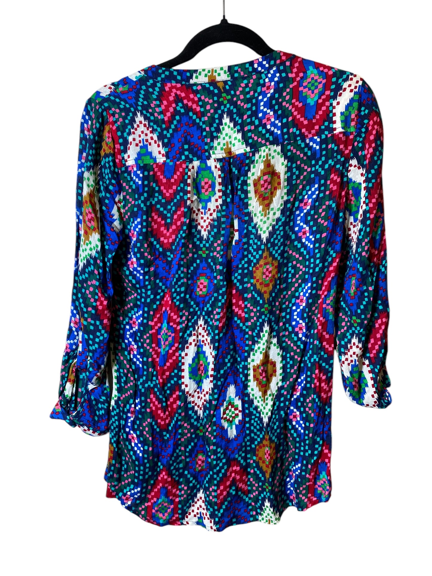 Top Long Sleeve By Maeve In Multi-colored, Size: S