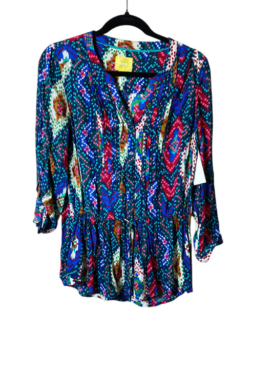 Top Long Sleeve By Maeve In Multi-colored, Size: S