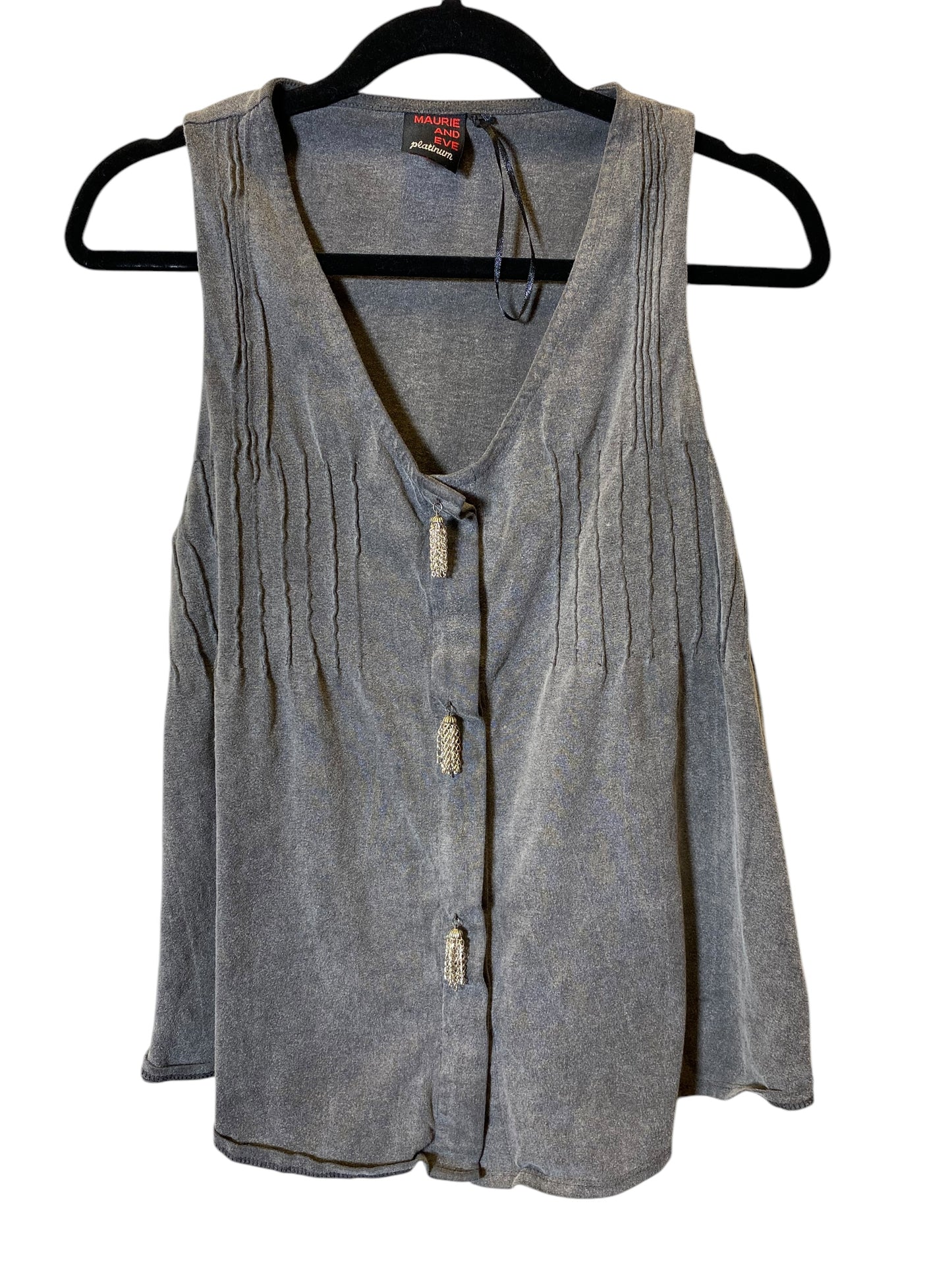 Top Sleeveless By Cmc In Grey