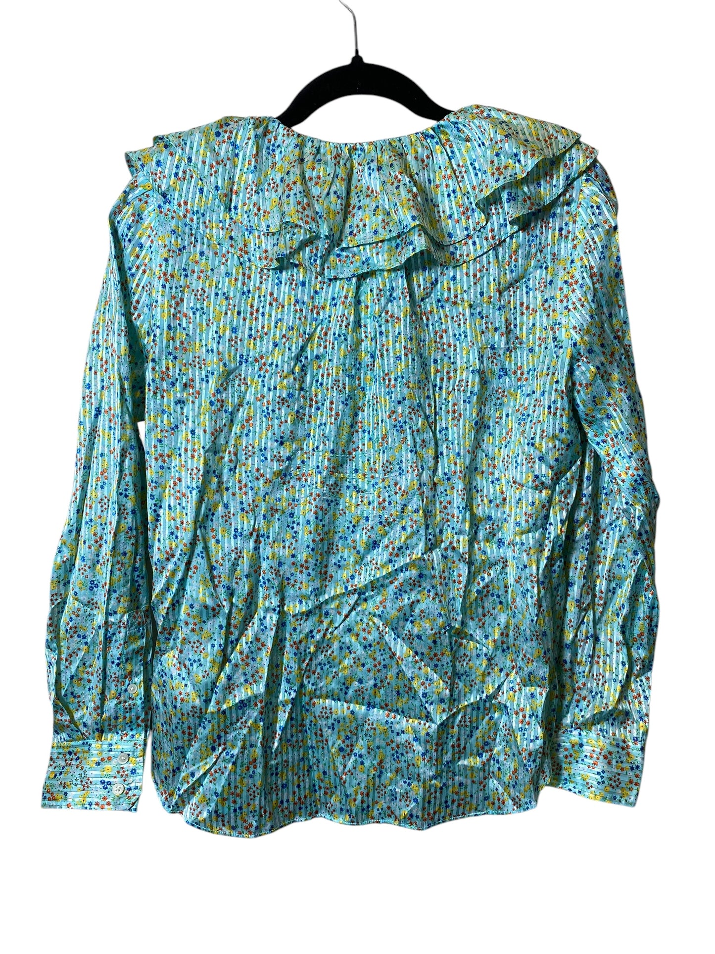 Top Long Sleeve By J. Crew In Multi-colored, Size: S