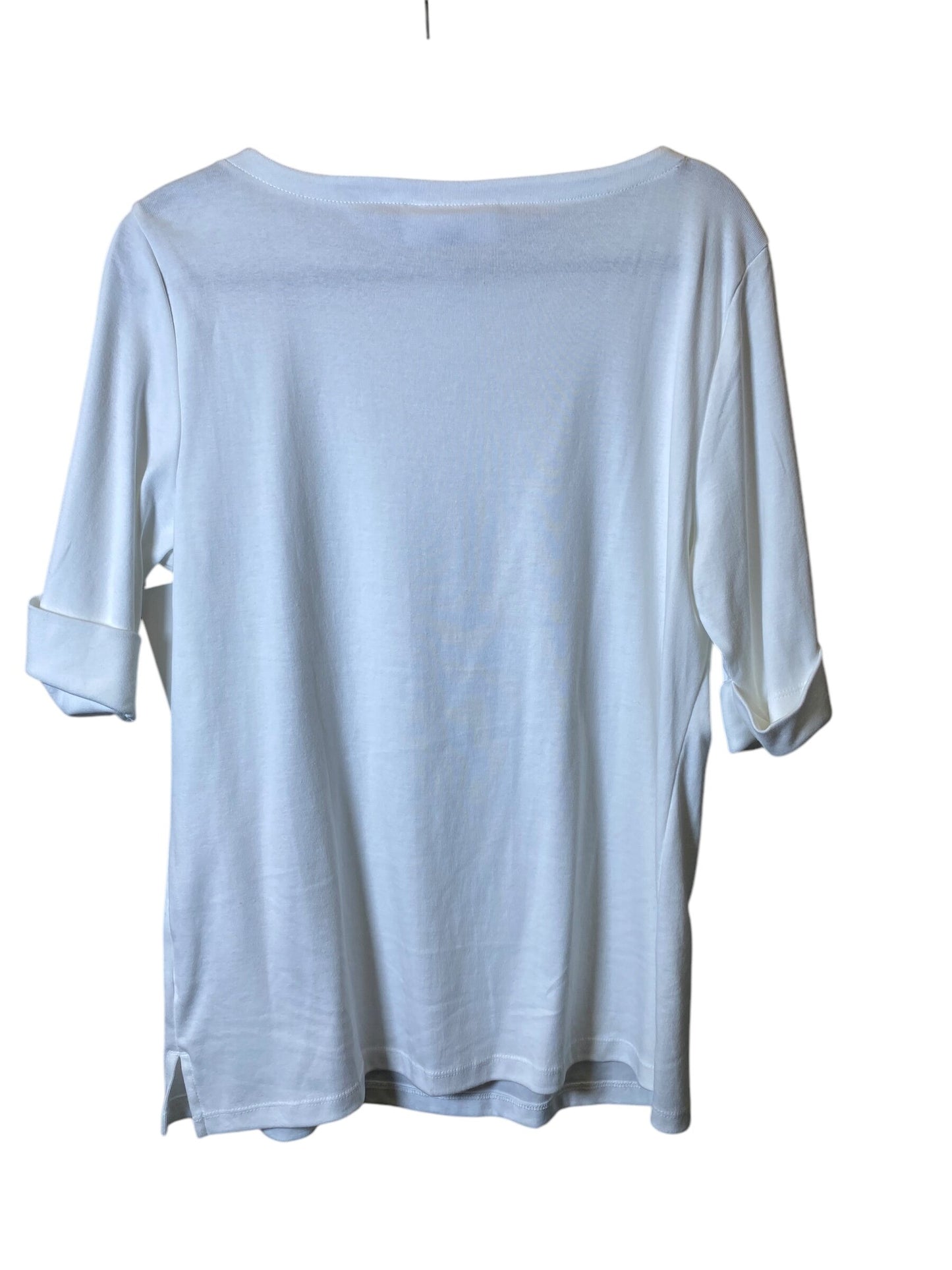 Top Short Sleeve Basic By Karen Scott  Size: L