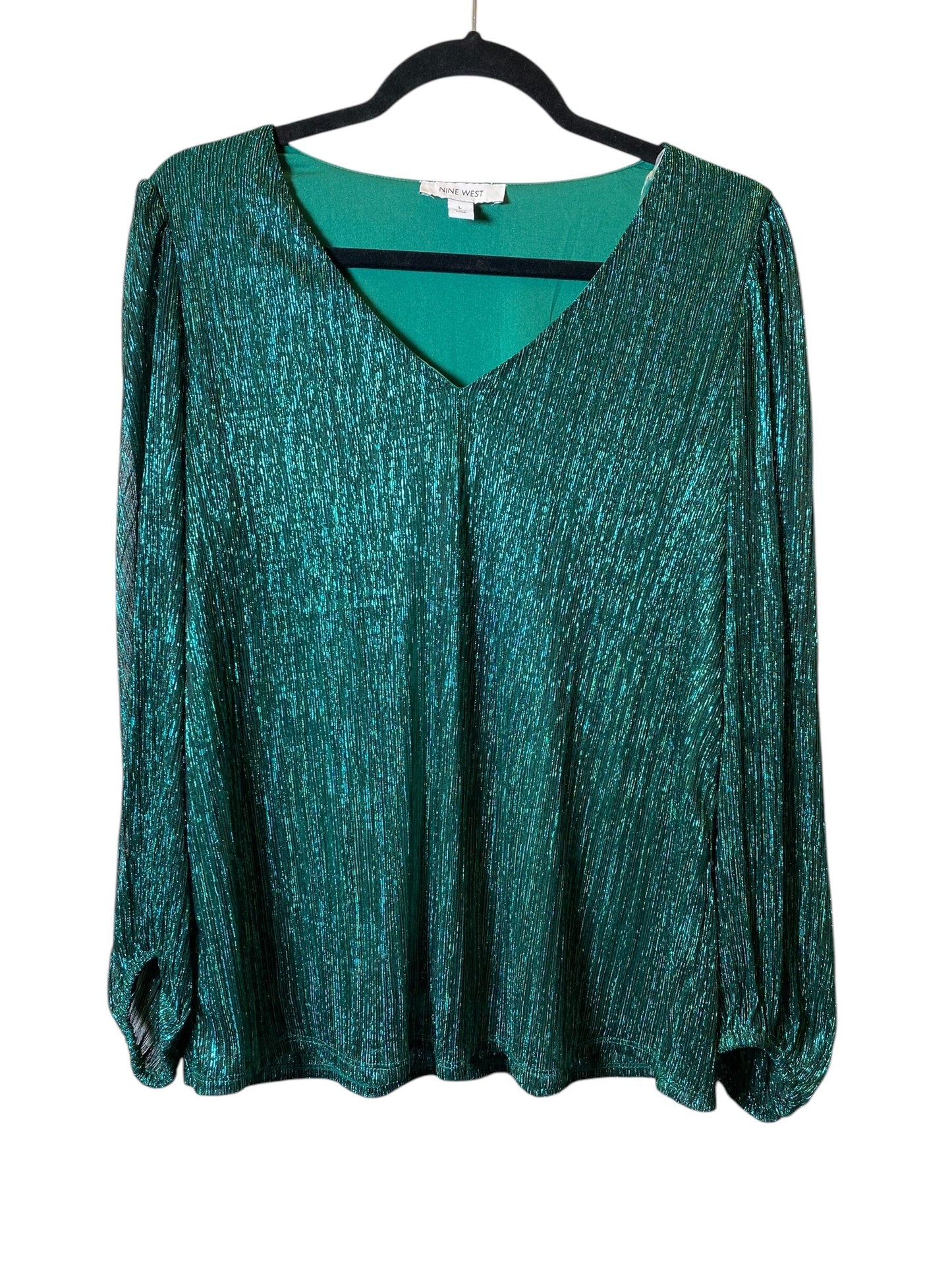 Top Long Sleeve By Nine West  Size: L