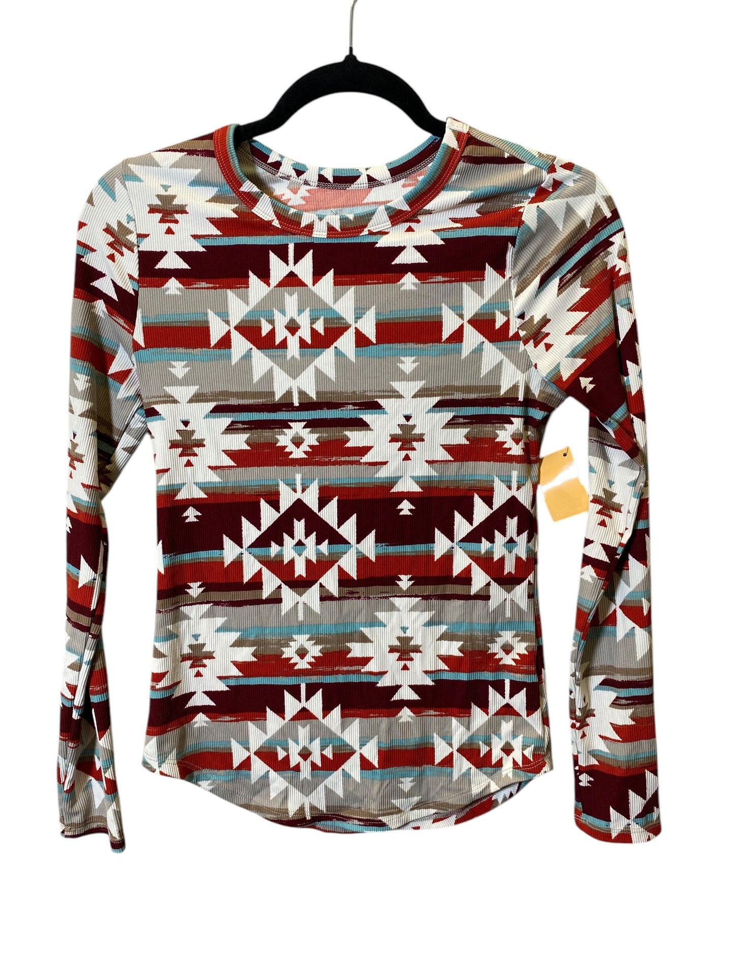 Top Long Sleeve Basic By No Boundaries  Size: M