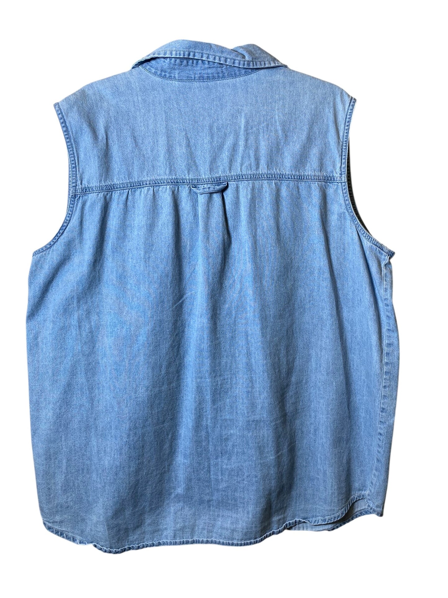 Top Sleeveless By Cherokee  Size: 3x