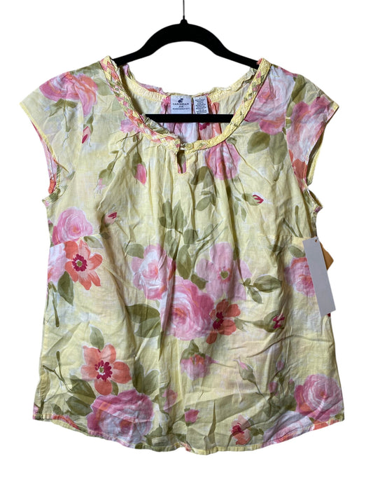 Top Short Sleeve By Caribbean Joe  Size: S