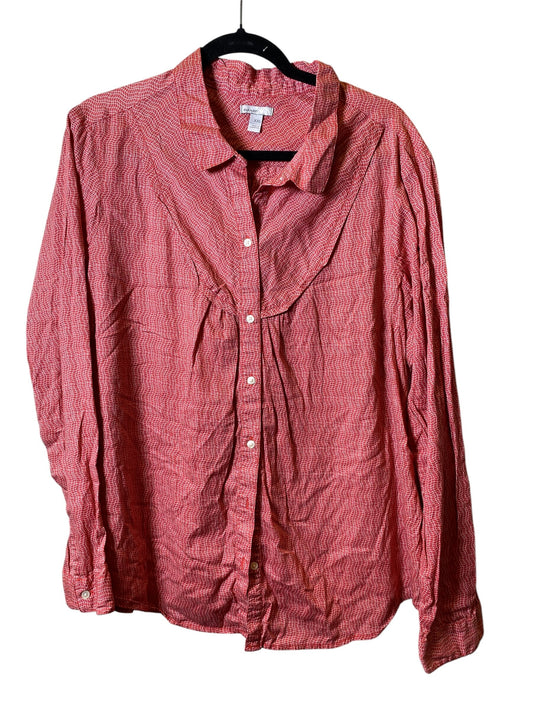 Blouse Long Sleeve By Old Navy  Size: Xxl