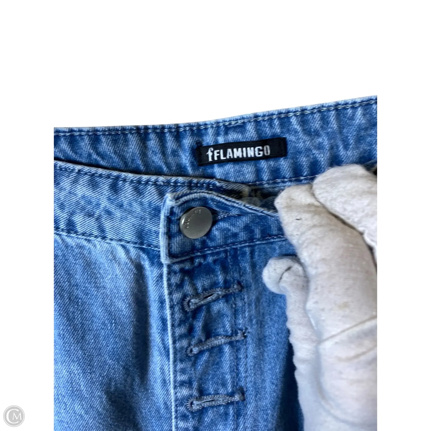 Jeans Straight By Flamingo Urban In Blue, Size: 3x