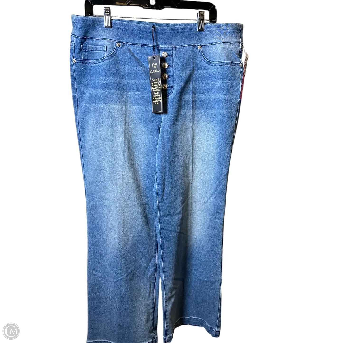 Jeans Straight By Cmc In Blue, Size: Xlp