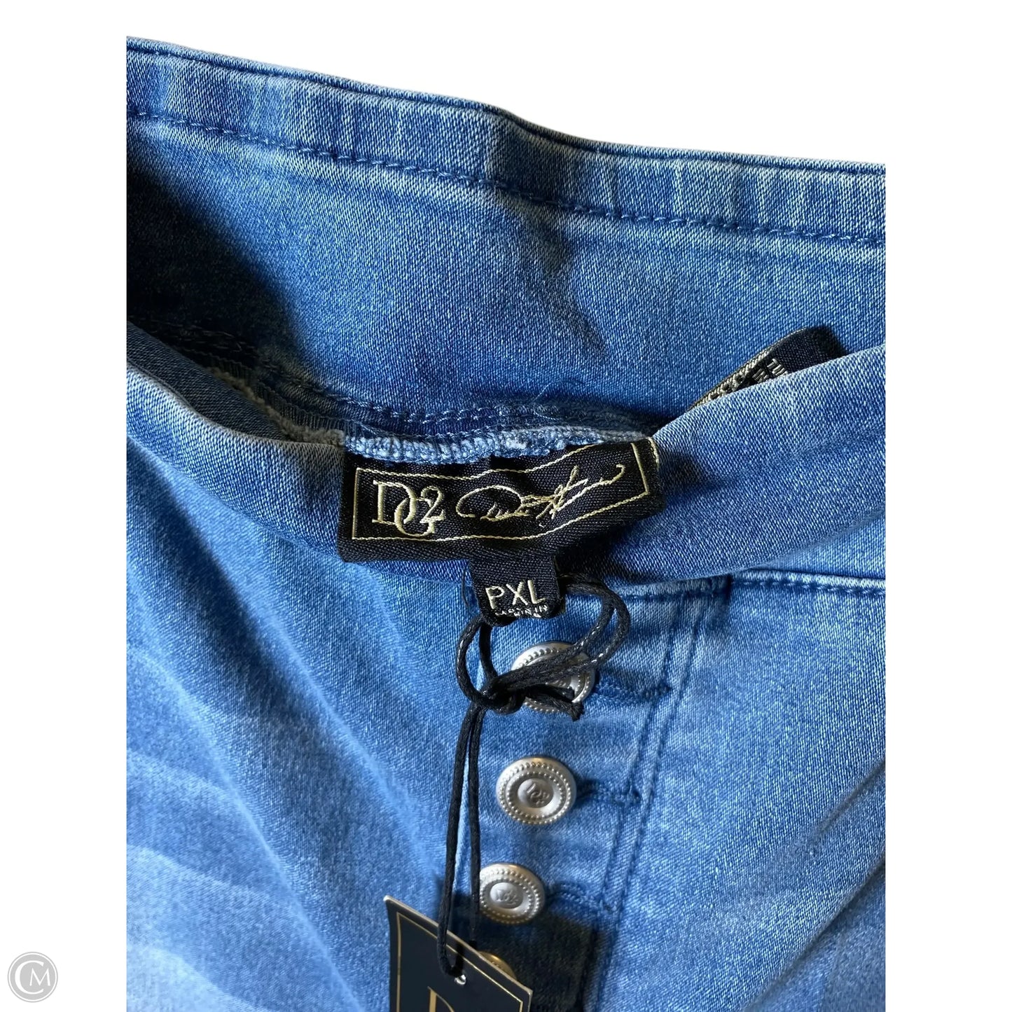 Jeans Straight By Cmc In Blue, Size: Xlp