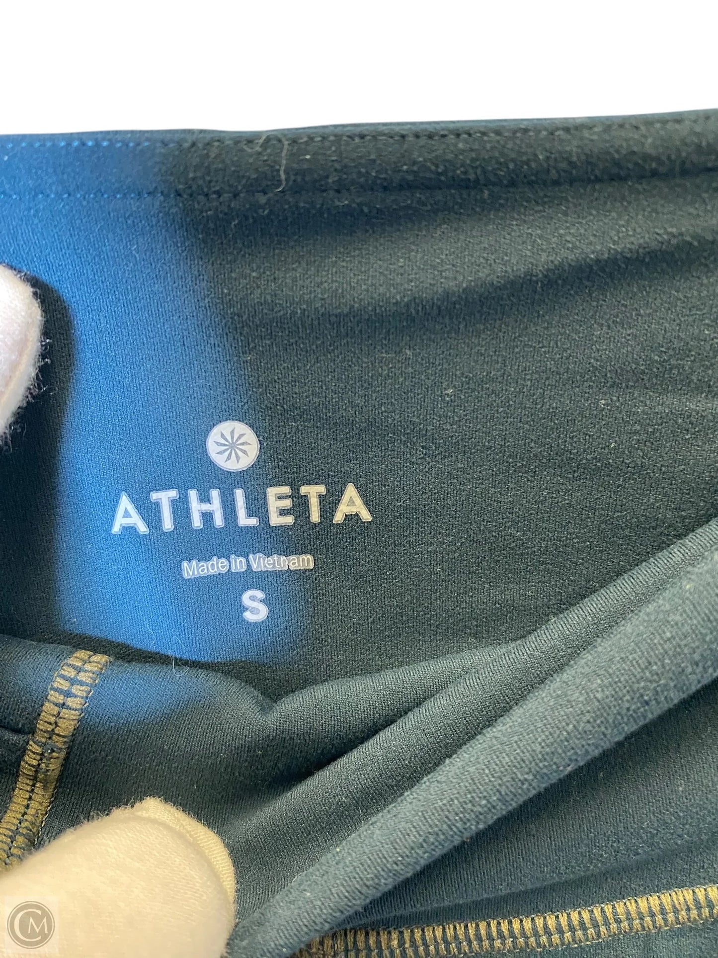 Athletic Capris By Athleta In Teal, Size: S