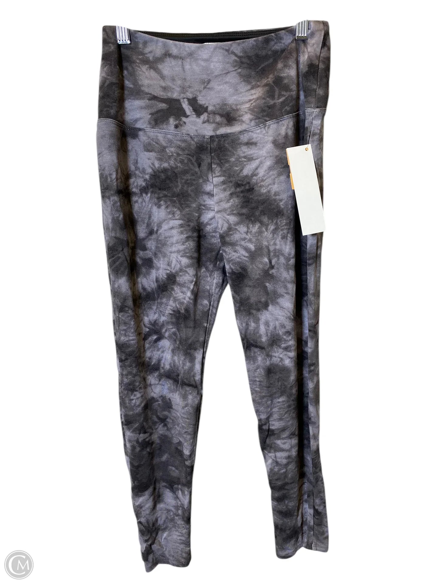 Athletic Leggings By Rachel Zoe In Tie Dye Print, Size: M